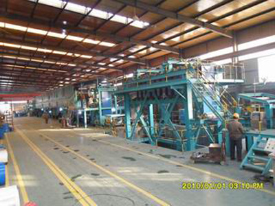 鋼板彩色涂層生產線設備——安徽項目60M線電爐、山東項目等等